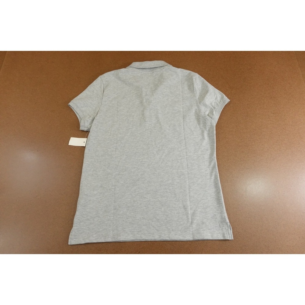 Aeropostale Womens Size XL Heather Gray Short Sleeve Uniform Pique Polo NWT - Picture 4 of 9